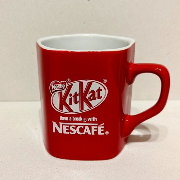 KitKat Nescafe Pentagon Shaped Mug - Picture 1 of 4